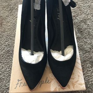 Free People Heels w/ankle strap sz 8