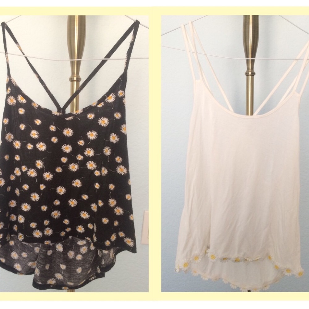 BUNDLE Sunflower & Daisy Tank Tops