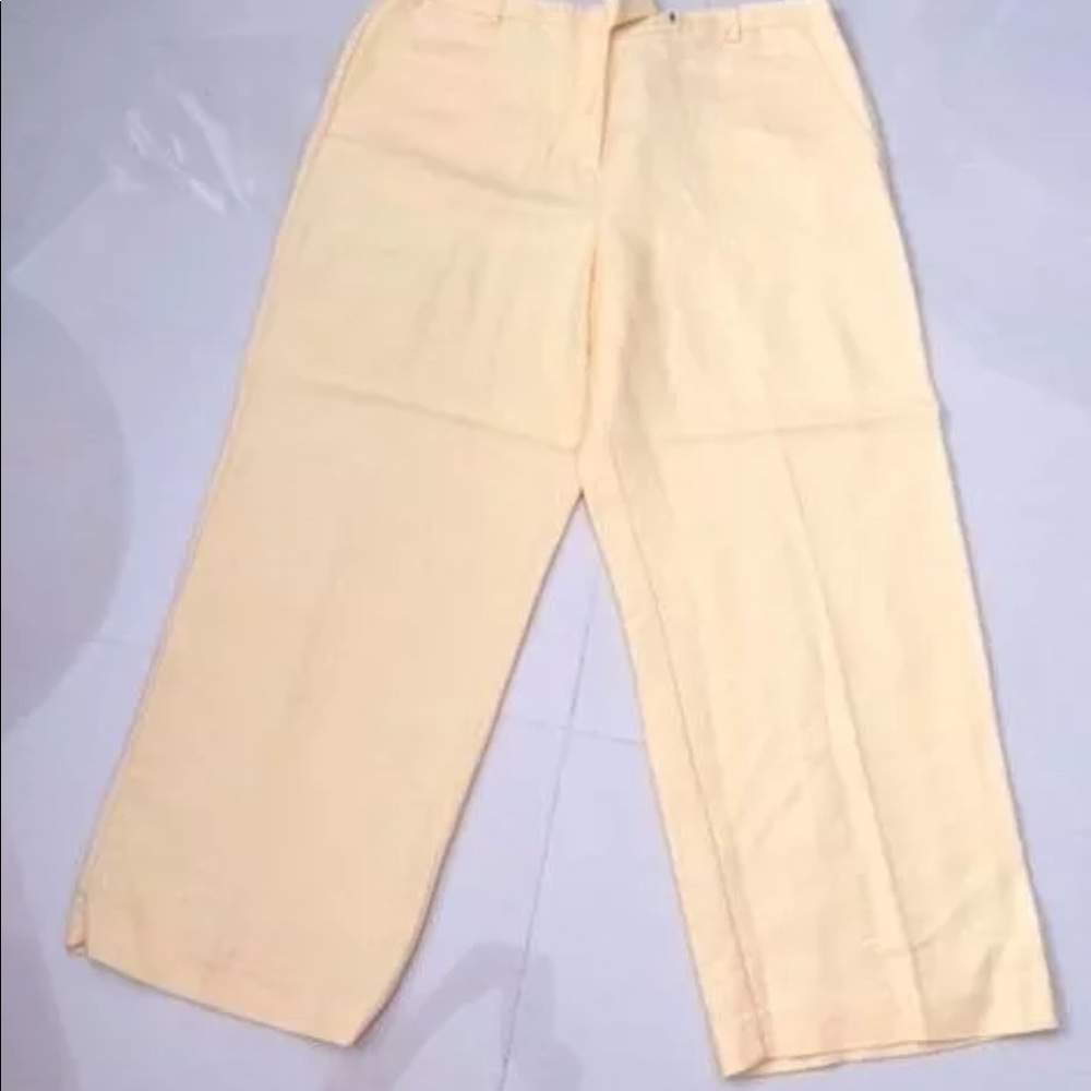 Plus Size Alert!! Emma James Yellow Dress Pants