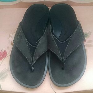 Abeo Balboa Black Leather Comfort Sandals 7.5