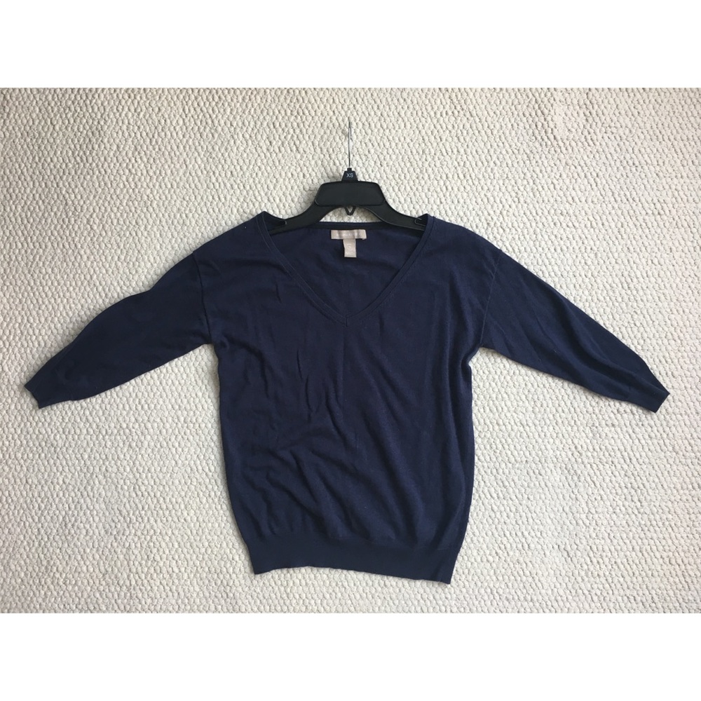 Banana Republic navy blue sweater size S petite