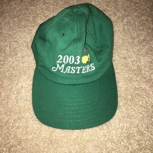 Vintage 2003 Masters hat