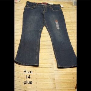 NWT Arizona bootcut jeans