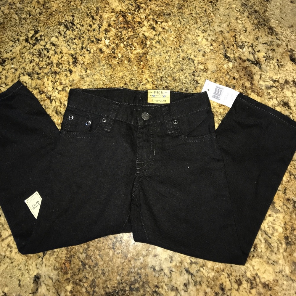 Toddler Boys POLO Ralph Lauren Black Pants 3T