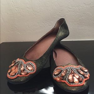 Jasper and Jeera Jeweled Flats