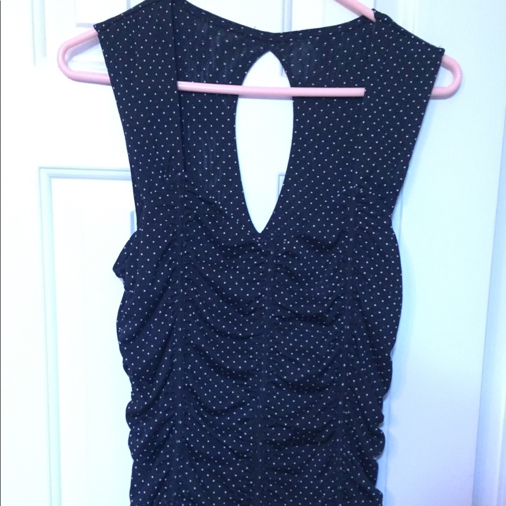 Polka Dot Baby Doll Top