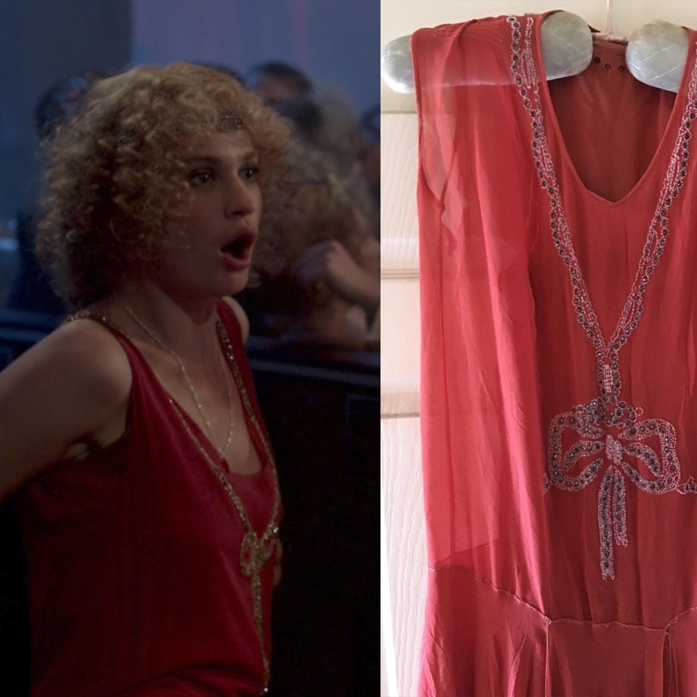 Original Antique 1920s Downton Abbey Rose Flapper