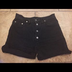 Vintage High Waisted Grunge Shorts Size 30”