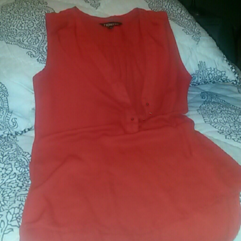 Express sunset tank blouse