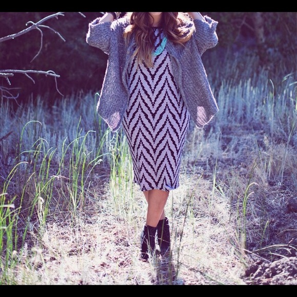 NWT LuLaRoe Julia Bodycon Dress Blue & Gray XSmall - Picture 5 of 8