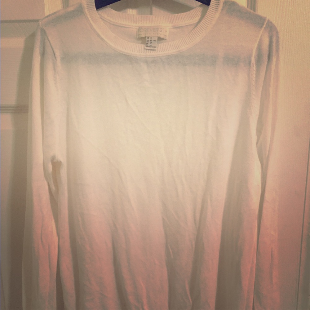 Forever 21 plus sweater size 1X.