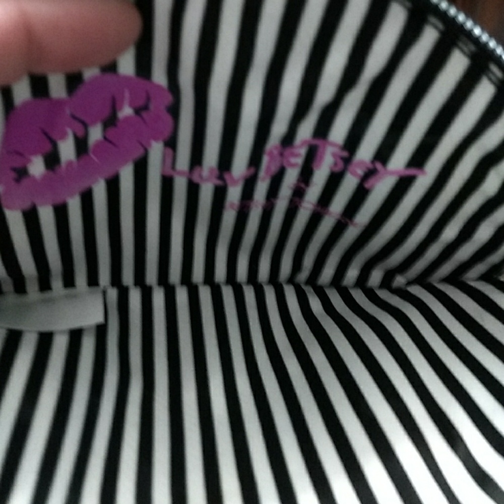 ** Betsey Johnson black cat coin purse - Picture 3 of 4