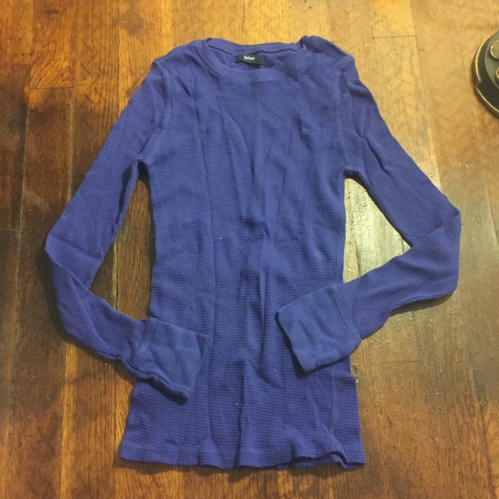 Navy Blue long sleeve shirt