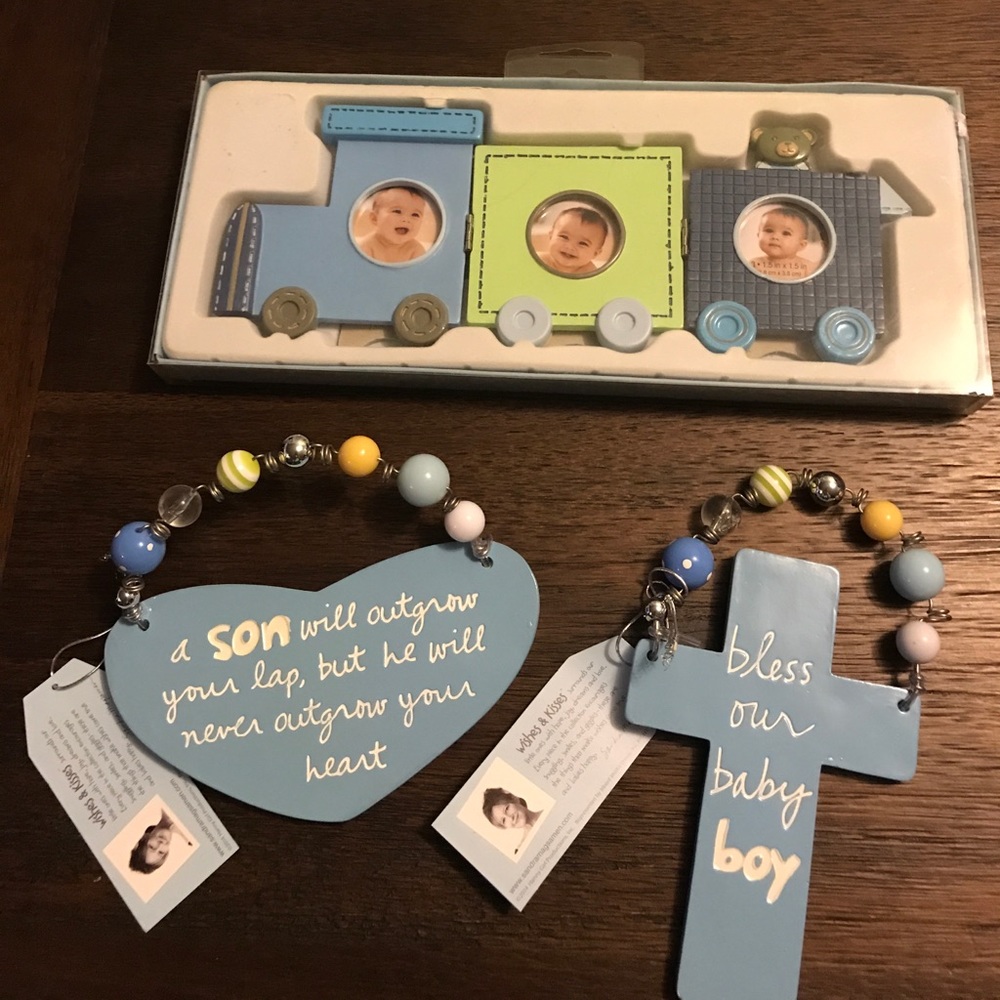 Baby room decor.