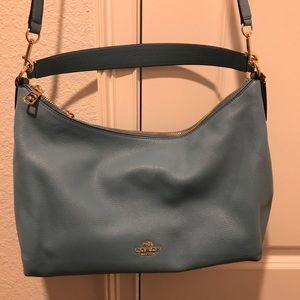 Blue coach purse!