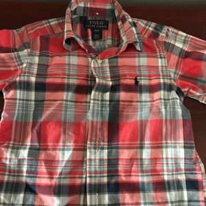 Polo Ralph Lauren Plaid button down shirt