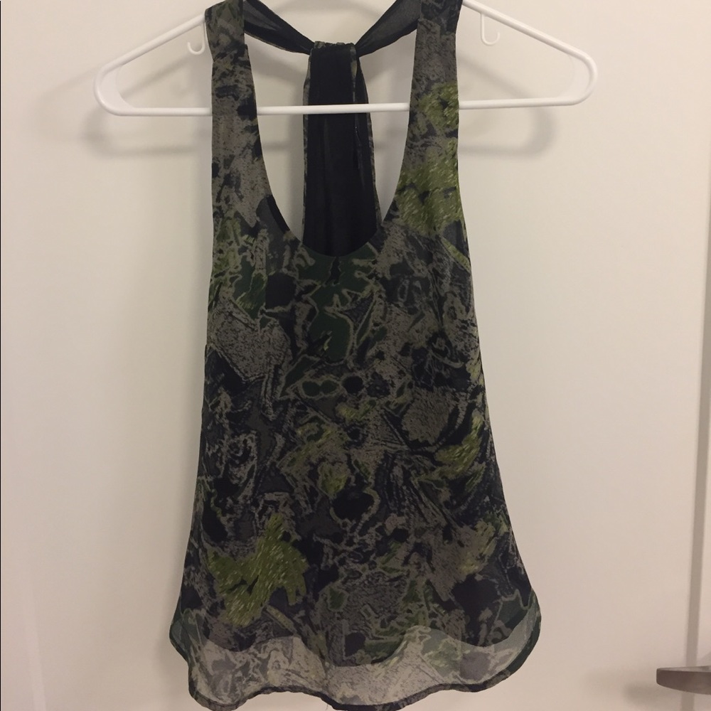 Green Patterned Top! - image 1