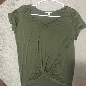 Army green top