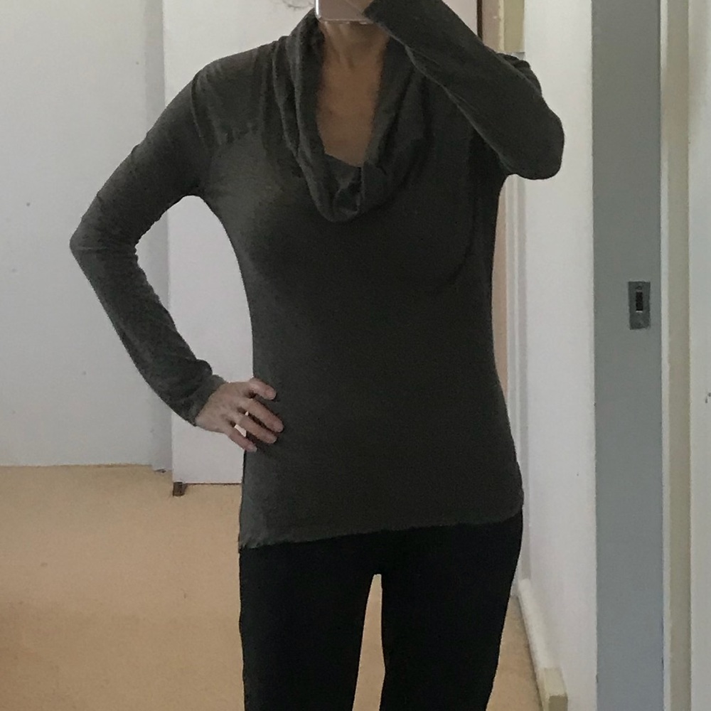 Bobi Cowl Neck Blouse