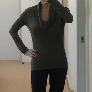 Bobi Cowl Neck Blouse