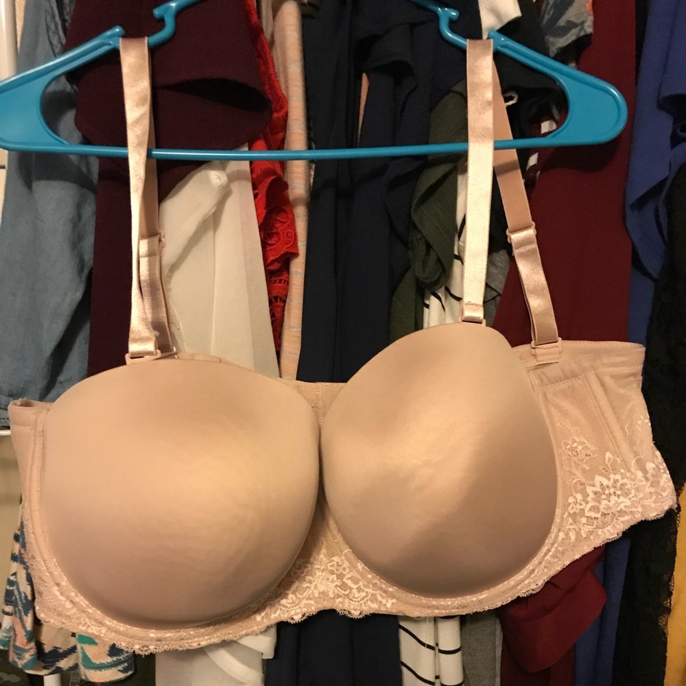 Torrid Microfiber & Lace Multi-way bra