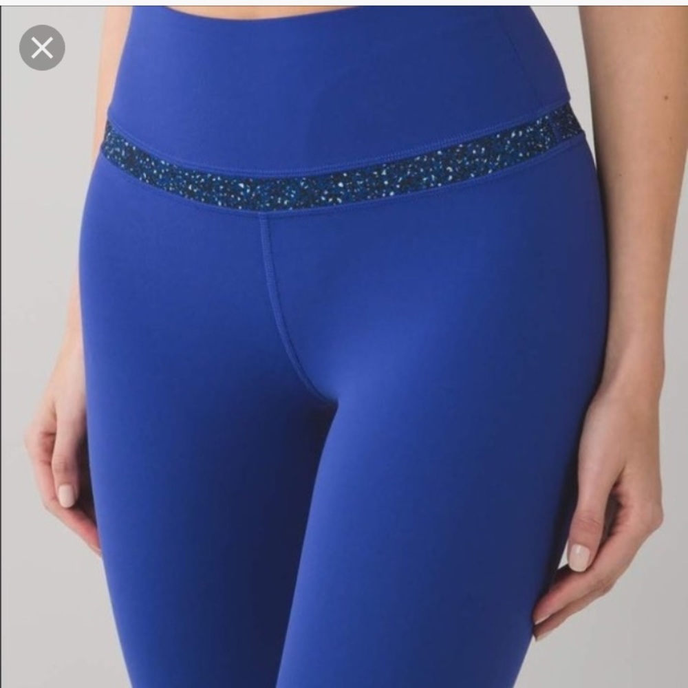 LULULEMON ALIGN PANT IN SAPPHIRE BLUE SIZE 12