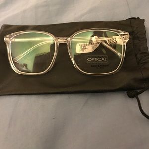 Clear YSL Saint Laurent glasses