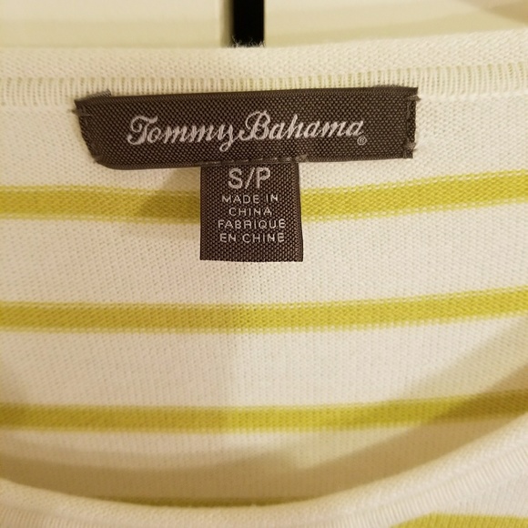 Tommy Bahama Seahorse Long Sleeve Crew Sweater SzS - Picture 3 of 3