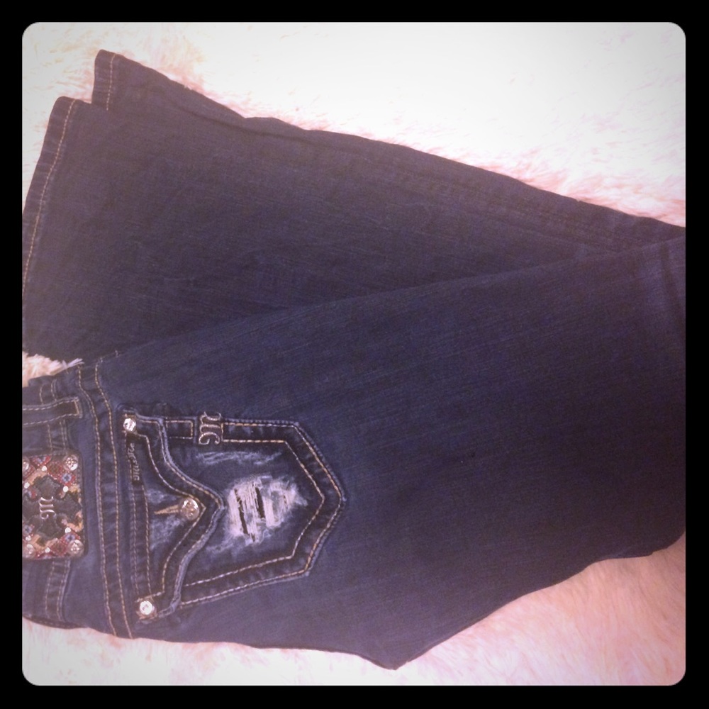 Miss me bootcut dark wash jeans