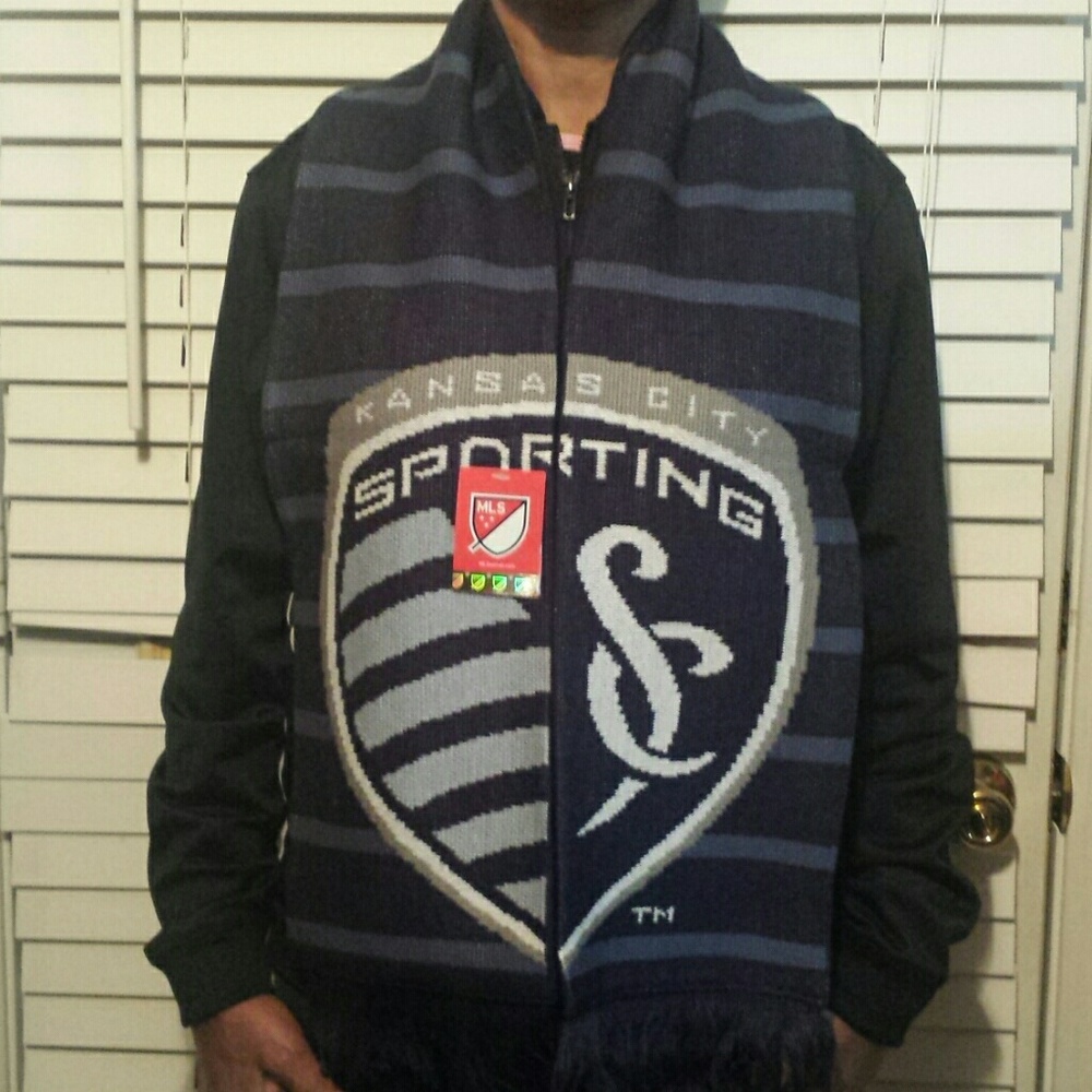 Kansas City Soccer Jacquard Scarf