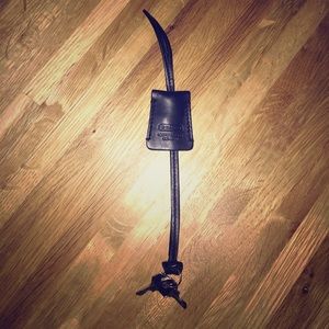 Coach key chain accessory