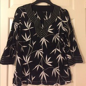 Talbots tropical Top