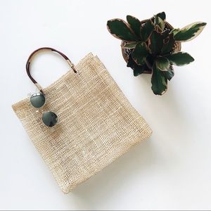 Vintage Woven Bag
