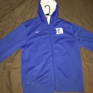 Nike Duke jacket, full zip, blue