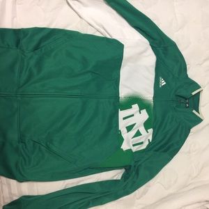 Notre Dame adidas jacket L