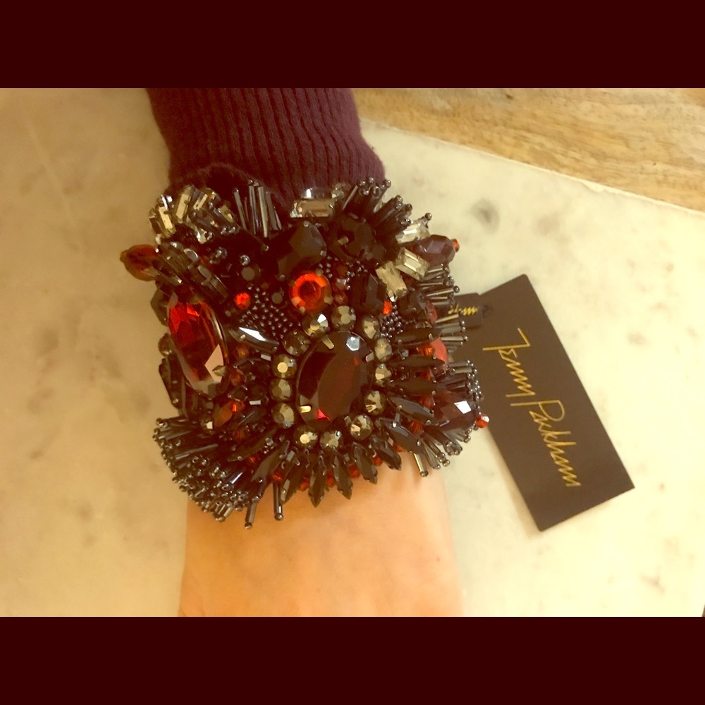 Jenny Packham Beaded Cuff Bracelet