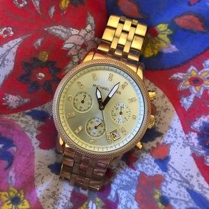 Gold Michael Kors Watch