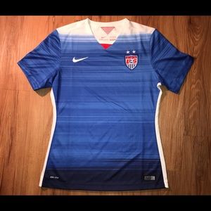 Nike Dri-Fit 2015 USA Women’s Soccer Jersey Sz Med