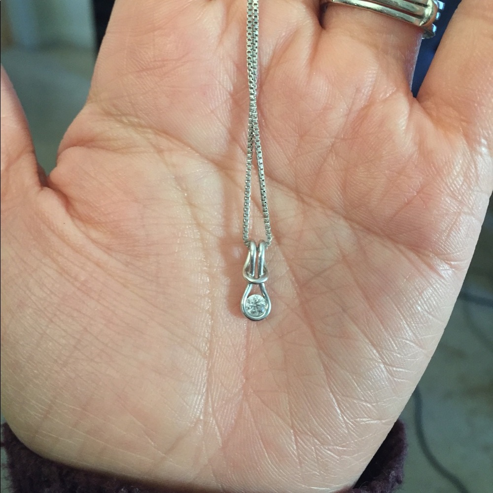 Diamond necklace and promise ring!