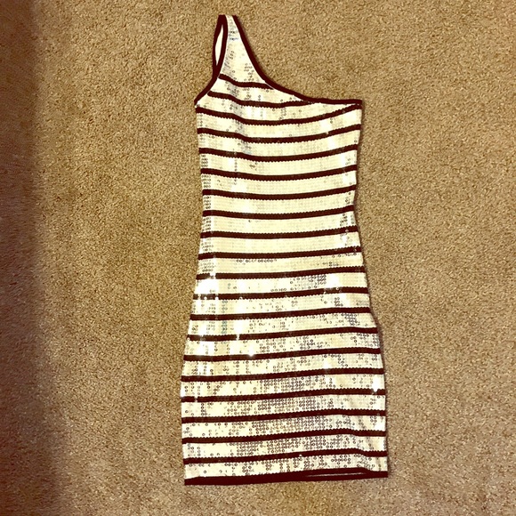 BEBE sequin mini dress - Picture 4 of 10