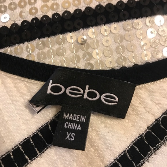 BEBE sequin mini dress - Picture 6 of 10