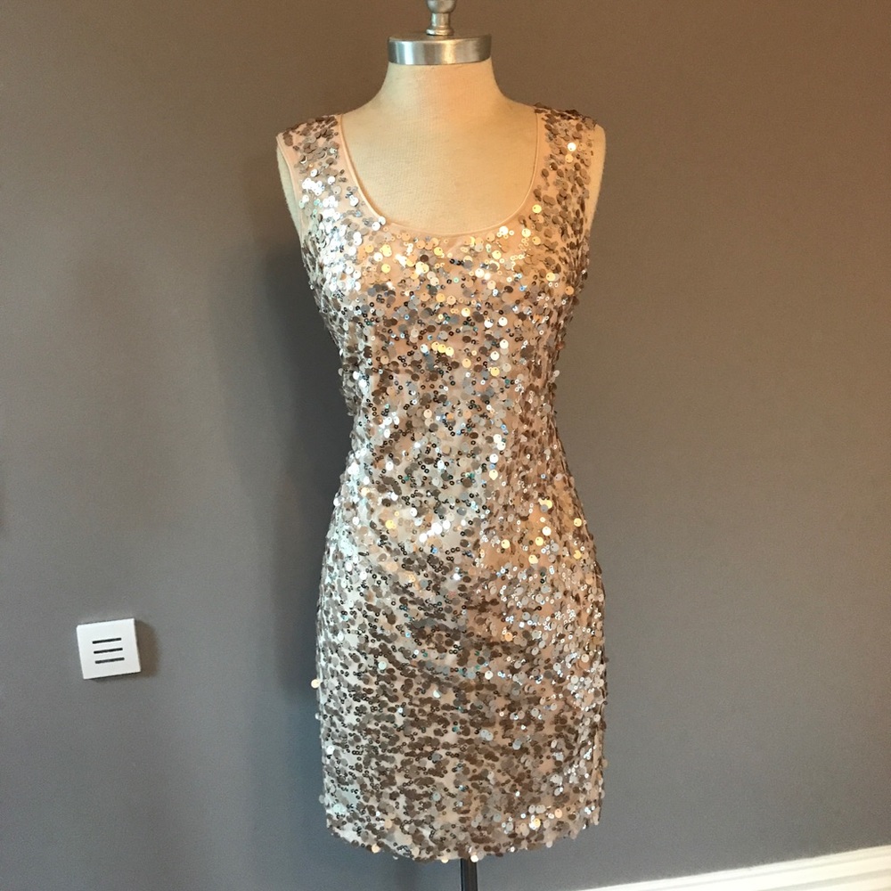 Sparkly mini dress!