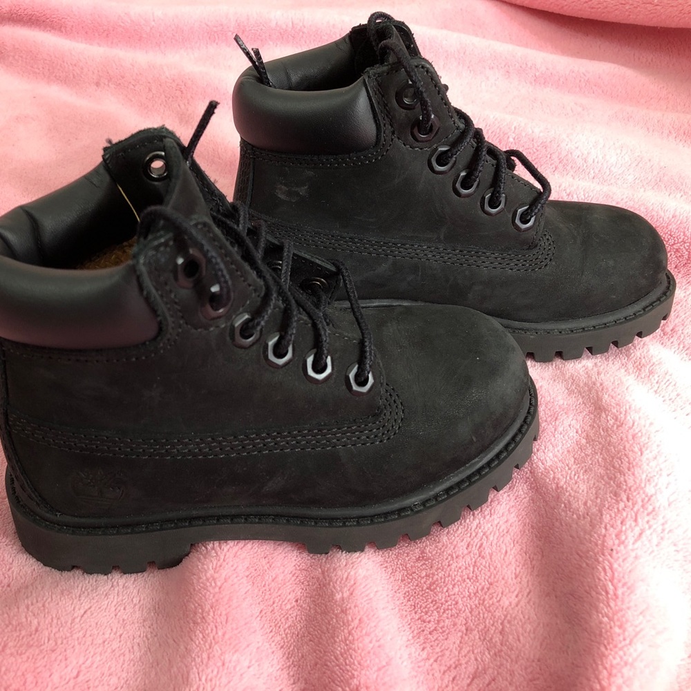 BLACK TODDLER TIMBERLAND BOOT
