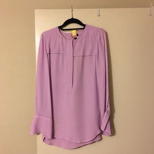J. Crew violet blouse