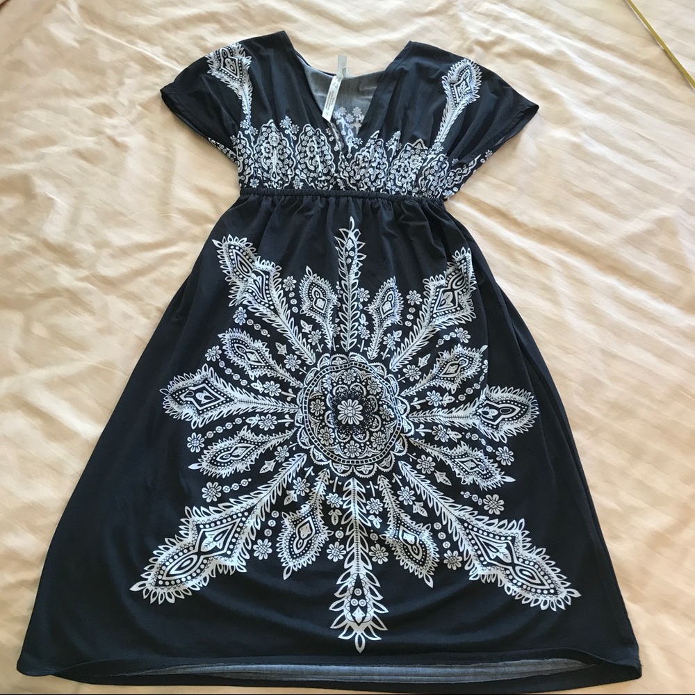 B&W Dress