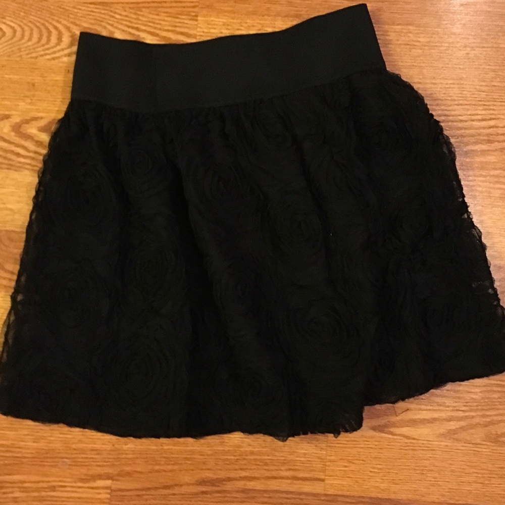 Black skirt