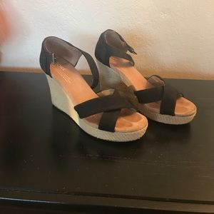 Toms Wedge sandels
