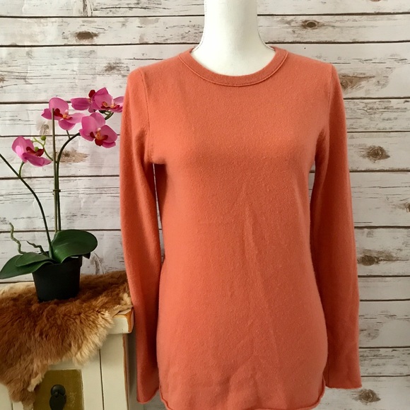 J. Crew Sweaters - J Crew 100% Cashmere Peach Sweater