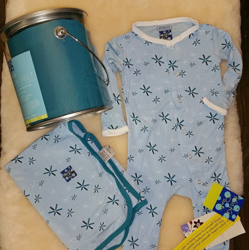 Kickee Pants Bay Fitted Sheet