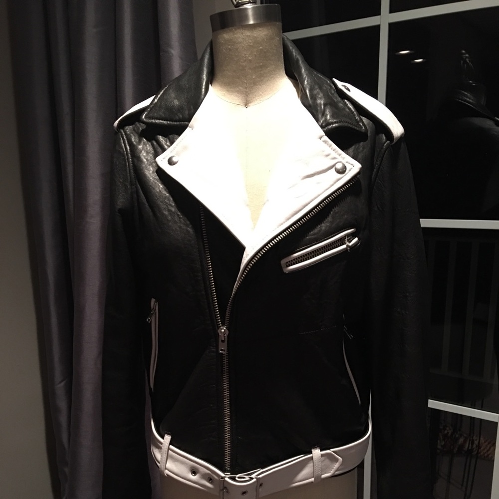 Iro leather motorcycle jacket. Sold out. 40